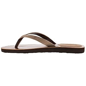 Scott Hawaii Women’s Mohala | Vegan Leather Sandal | Narrow Width | Flat Heel | All Day Comfort Flip Flop