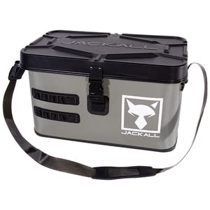JACKALL(ジャッカル) タックルコンテナ ボート&カーモデル グレー/ブラック #L(300mm×500mm×300mm) 1枚目