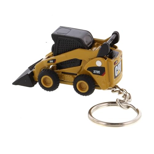 Image of Diecast Masters Cat Micro Scale Construction Vehicle Keychain