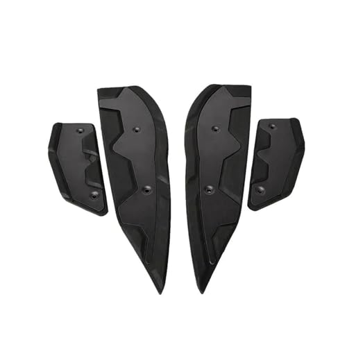 Repose-pieds moto pour XMAX 300 et 125 aluminium noir antidérapant
