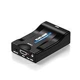 Compatibilité formats vidéo étendue : Scart vers HDMI convertisseur supporte les standards PAL, NTSC et SECAM, assurant une compatibilité stable avec les équipements vidéo analogiques européens et internationaux.