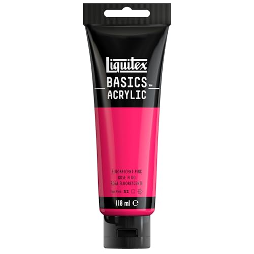 Liquitex 8870071 Basics - Peinture acrylique, peinture artistique monopigmentée, résistante à la lumière, qualité archive, finition satinée, tube de 118...