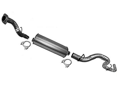 Replacement Part For 2002-2006 Silverado Sierra Pick Up & 2007 Classic 4.3L V6 With 119 Inch Wheel Base Muffler Exhaust System