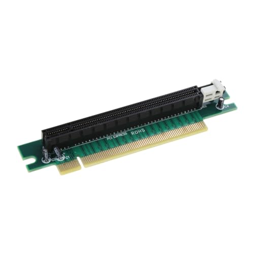 Adaptador PCIE Express 16X en ángulo de 90 grados para chasis de computadora 1U miniatura 2