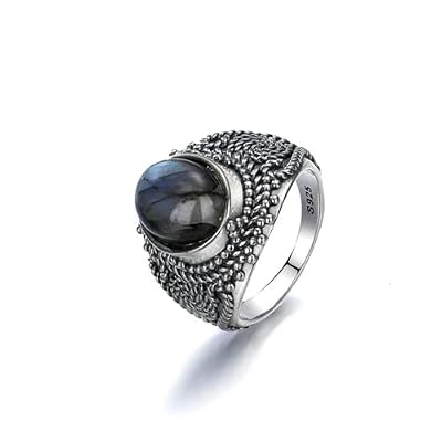 XJruixi Anillos de plata de ley 925 Anillo natural de mujer Retro tallado de lujo Alta joyería | Ya disponible en tu tienda friki favorita! En mundofriki.es! XJruixi Anillos de plata de ley 925 Anillo natural de mujer Retro tallado de lujo Alta joyería | Ya disponible en tu tienda friki favorita! En mundofriki.es!