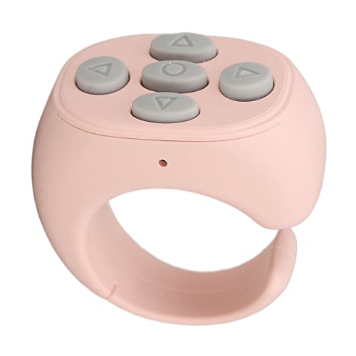 Anillo Tiktok para pasar vídeos cómodamente desde el sofá con control inalámbrico rosa 2