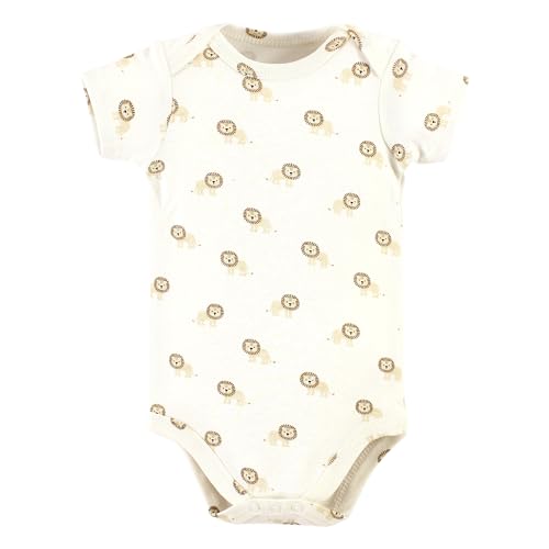 Image of Hudson Baby Unisex Baby Cotton Bodysuits 5-pack