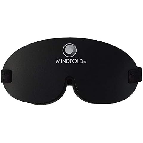 Mindfold Relaxation and Blackout Sleeping Mask, Total Darkness with Your Eyes Open. Cover