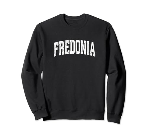 Fredonia New York NY - Diseño deportivo vintage Sudadera