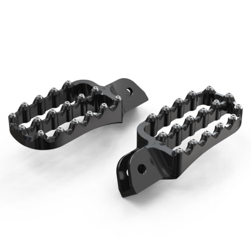Repose-pieds élargis pour BMW R1200GS 2013-2018 avec surface d'appui stable