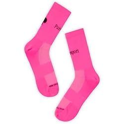 Puresport Performance Running Socks, Moisture-Wicking Training Socks with Subtle Compression for Women & Men, Ideal for Long-Distance Running, Gym & Hyrox