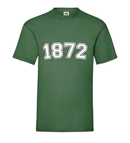 T-shirt pour homme de qualité supérieure vert bouteille XXXL