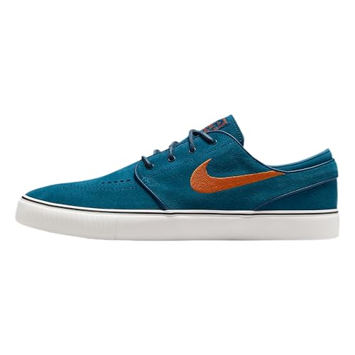 Nike SB Zoom Janoski OG+ Skate Shoes (Blue Force/Blue Force/Summit White/Campfire Orange)