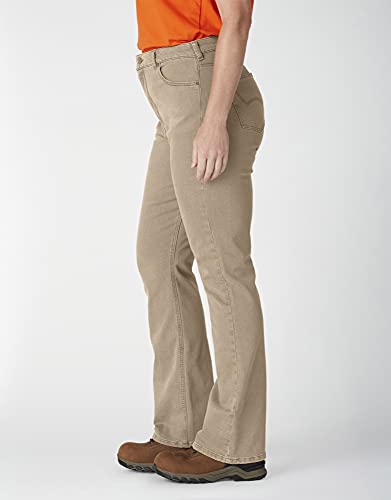 Dickies Women's Plus Perfect Shape Denim High Waist Bootcut Jean2