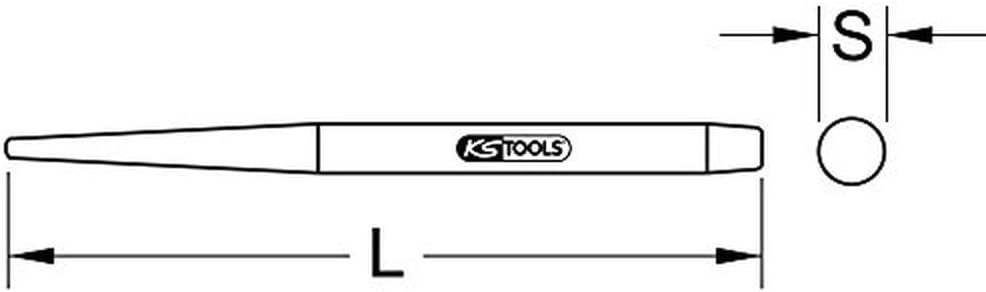 KS TOOLS Punch Drawbore pin, 27mm