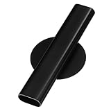 Holibanna Jarrón De Pared Tubular Pequeño Negro, Maceta Colgante De Pared