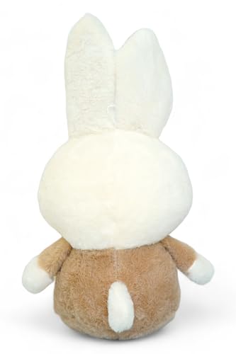 Image of Storescent Choco Bunny Bear 35cm - Brown Rabbit Soft Toy, Cute Stuffed Animal for Kids & Adults, Soft Cuddly Bunny Plushie for Birthday Gifts & Home Decor