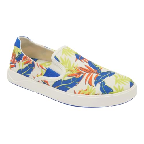 Image of OluKai Lae'ahi Pa'i Men's Slip On Sneakers, Lightweight Barefoot Feel & Breathable All-Weather Shoes, Drop-in Heel & Comfort Fit