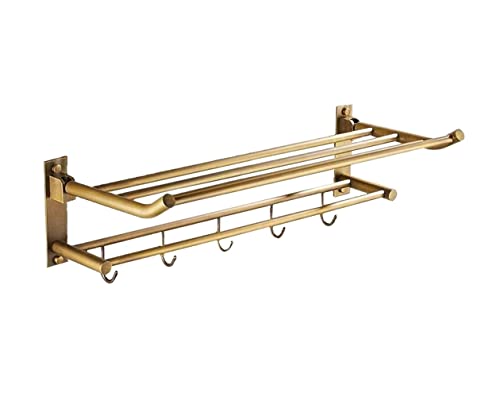 Barre de bain 60cm pour organiser et sécher vos draps de bain en famille