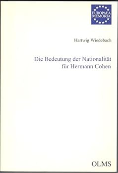 Die Bedeutung Der Nationalitat Fur Hermann Cohen