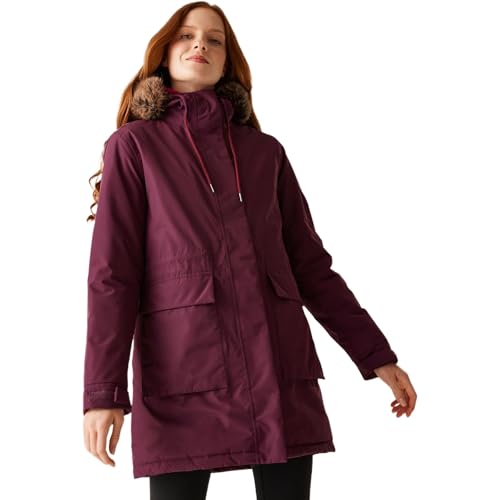 Regatta Sabinka Jacket 42 avec capuche ajustable et poches zippées