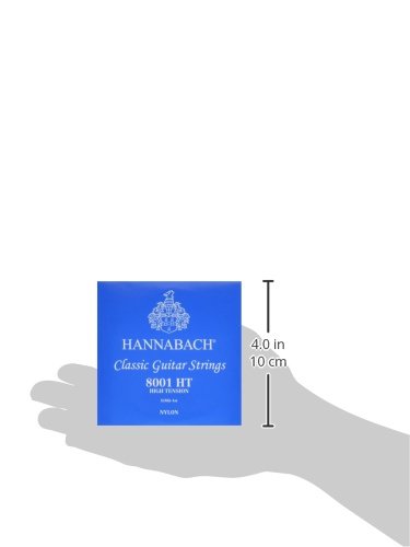 Hannabach Classical Guitar Strings Series 800 Super Low Tension Argentate, Set Completo, 800HT, Corde Per Chitarra (Filo Di Rame Argentato, Bassa Tensione, Per Chitarre Classiche Entry Level) - 5