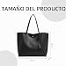 Imagen de 1 Bolso Negro, Bolso De Hombro De Gran Capacidad