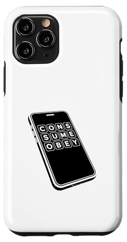Conume Obey Dystopian Phone Doom Scrolling�f�W�^���J���g�B �X�}�z�P�[�X iPhone 11 Pro �p