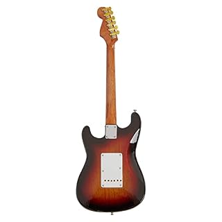 Stevie Ray Vaughan Réplique de guitare miniature en forme de numéro 1/4 faite à la main avec boîte de présentation… – Image 3