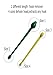 Toasis Plastic Fishing Hook Disgorger 2pcs Fish Hook Remover Tools (Green & Yellow)