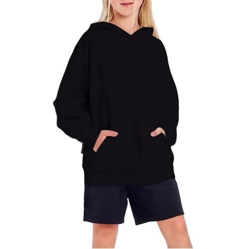 Toddler Kids Cotton Soft Hoodies Sweatshirt Baby Girls Boys Basic