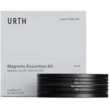 Urth 49mm 4-in-1 Magnetic Lens Filter Kit Plus+ -UV, CPL, Neutral Density ND8, ND1000, Multi-Coated Optical Glass, Ultra-Slim Camera Lens Filters