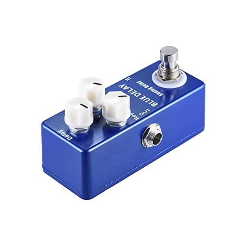 Mosky Delay Bleu mini pédale d'effet délai analogique