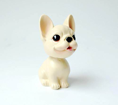 Mini résine chiot statue belle créative figurines d'art de collection pour étagère - 4