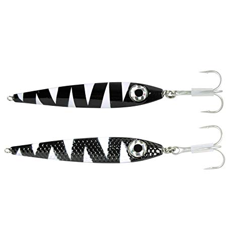 Spro Pilker Norwegen angeln Köder - Pilk X 400g Black Tiger