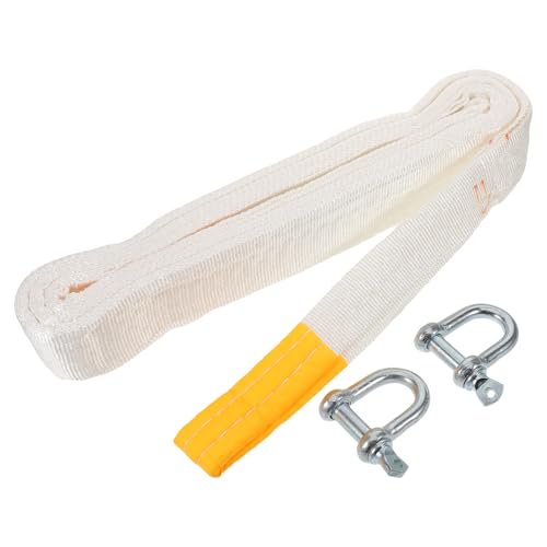 Corde renforcée de remorquage avec crochets métalliques robustes