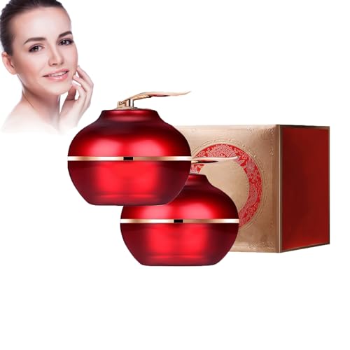Hppsctink 2PCS Crema Sangre de Dragón, Crema Iluminadora Sangre de Dragón, Crema reafirmante facial, Piel reafirmante, Hidratación y Luminosidad, 2PCS*50g, cream