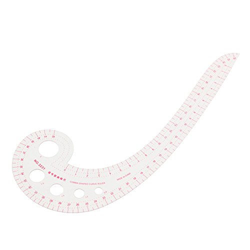 Clear Straight Curve Linijka Staff Gauge Linia rysunku Szycie Dressmaking Design Tool