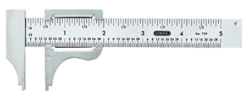 Cole-Parmer AO-97100-11 Stainless Steel Dial Caliper, 6