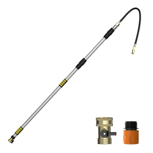 LAANPOLE Gutter Cleaning Tool with 24FT Reach