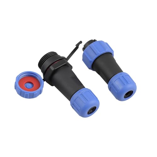 Conector de Aviación SP13 2 Pines Waterproof IP68 miniatura 4