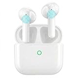 Wireless Earbuds, Bluetooth 5.4 Headphones Wireless in Ear with 4 ENC Noise Cancelling Mic,50H Hi-Fi Stereo Deep Bass Wireless Earphones,IP7 Waterproof Bluetooth Earbuds for iPhone Android Samsung