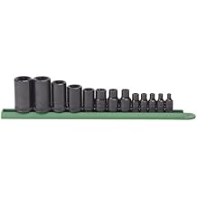 GEARWRENCH 13 Pc. 1/4", 3/8" & 1/2" Drive External Torx Socket Set - 80583