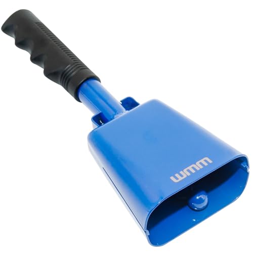 image for WMM 10 Inch Steel Cowbell with Handle Cheering Bell for Sports Events 
