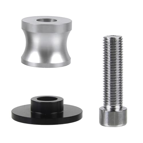 TMAX 560 500 530 Hinterradschwingenstützen – M6 Aluminium-Ständerstützen für TMAX 560 500 530 TMAX 560 TMAX 500 TMAX 530 T-MAX 530 DX SX 2004–2023 (Silber)