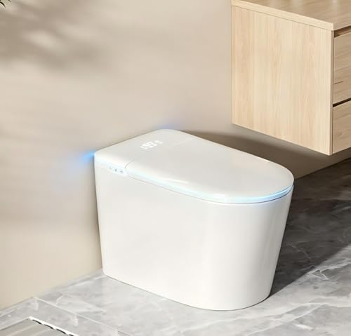 Smart Bidet Toilet with Heated Seat & Auto Lid