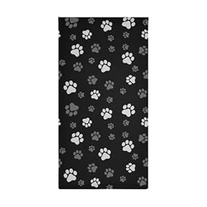 2packblackwhitegreyhandtowelsforbathroomsoftabsorbentdogcatpawgraytowelsforkitchencuteanimalpetfootprintdecorativeguestbathroomtowelsforbathfaceshowergym14x28  Urban Country Home Decor 2 pack black white grey hand towels for bathroomsoft absorbent dog cat paw gray towels for kitchencute animal pet footprint decorative guest bathroom towels for bathfaceshowergym 14×28  urban country home decor