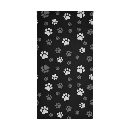 2packblackwhitegreyhandtowelsforbathroomsoftabsorbentdogcatpawgraytowelsforkitchencuteanimalpetfootprintdecorativeguestbathroomtowelsforbathfaceshowergym14x28  Urban Country Home Decor 2 pack black white grey hand towels for bathroomsoft absorbent dog cat paw gray towels for kitchencute animal pet footprint decorative guest bathroom towels for bathfaceshowergym 14×28  urban country home decor
