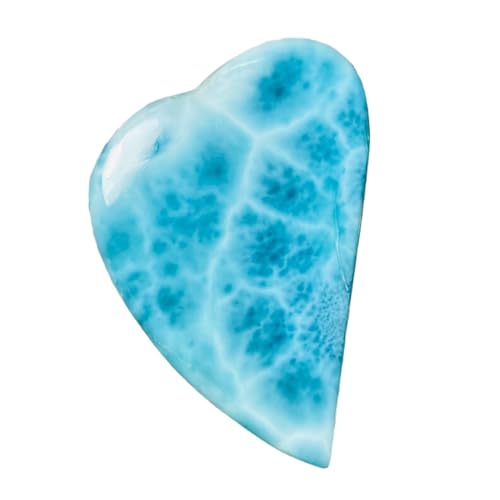 Larimar naturel de forme fantaisie, la gemme apaisante pour votre bague