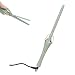 Dioche Curling Wand,Hair Curling Iron 34W Rectangular Ceramic for Tight, Long Lasting Chopstick Curls Electric Hair Curler Styling Tool for Long and Short